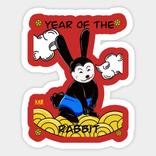 The Year of The Rabbit Sticker